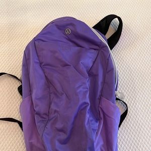 Lululemon running / hiking backpack purple